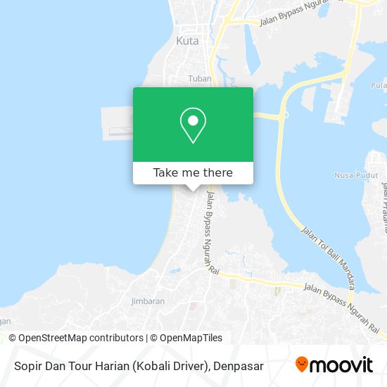 Sopir Dan Tour Harian (Kobali Driver) map