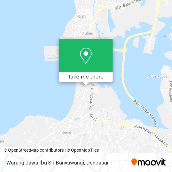 Warung Jawa Ibu Sri Banyuwangi map