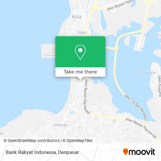 Bank Rakyat Indonesia map