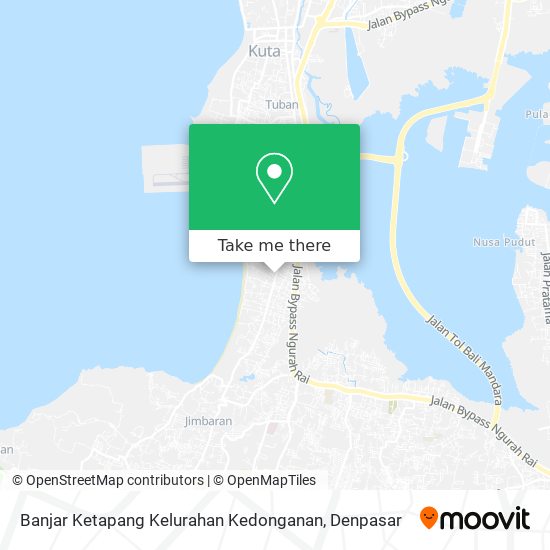 Banjar Ketapang Kelurahan Kedonganan map