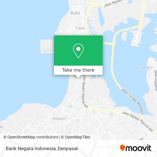 Bank Negara Indonesia map