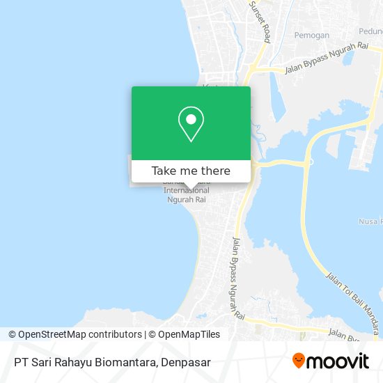 PT Sari Rahayu Biomantara map
