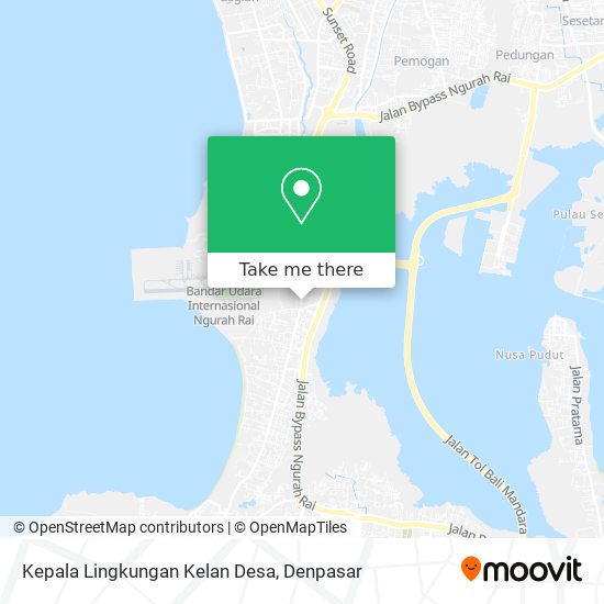 Kepala Lingkungan Kelan Desa map