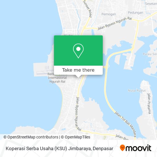 Koperasi Serba Usaha (KSU) Jimbaraya map