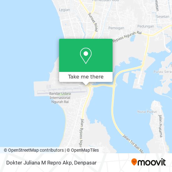 Dokter Juliana M Repro Akp map