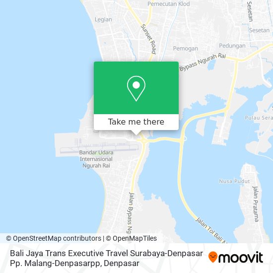 Bali Jaya Trans Executive Travel Surabaya-Denpasar Pp. Malang-Denpasarpp map