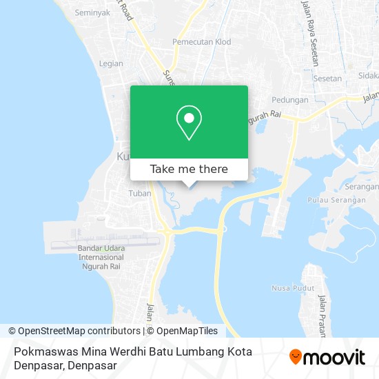 Pokmaswas Mina Werdhi Batu Lumbang Kota Denpasar map