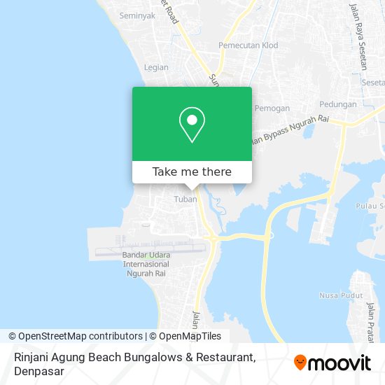 Rinjani Agung Beach Bungalows & Restaurant map