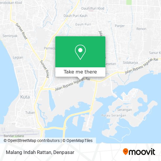 Malang Indah Rattan map