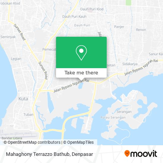 Mahaghony Terrazzo Bathub map