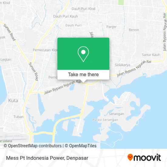 Mess Pt Indonesia Power map