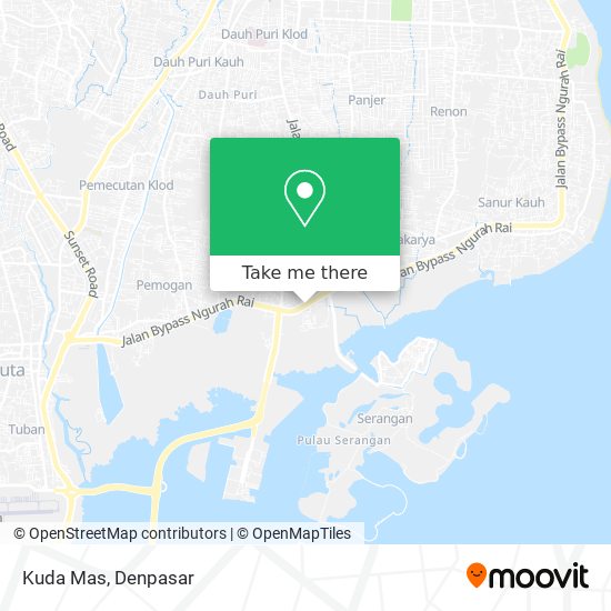 Kuda Mas map