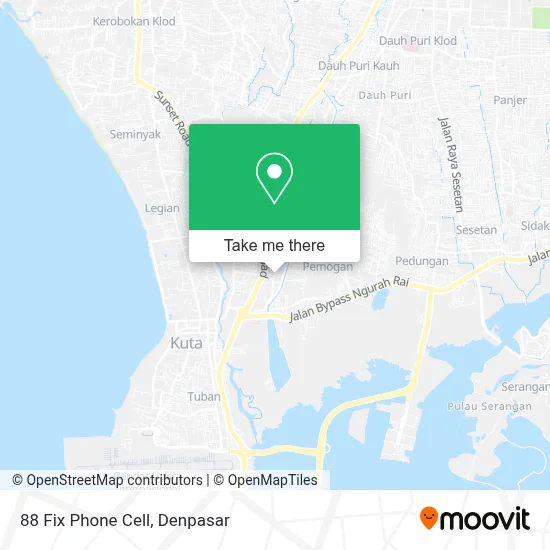 88 Fix Phone Cell map