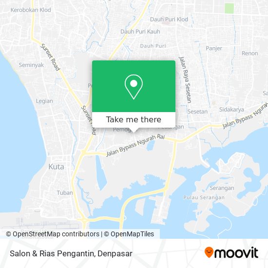 Salon & Rias Pengantin map