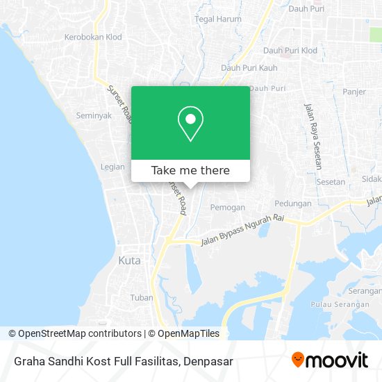 Graha Sandhi Kost Full Fasilitas map