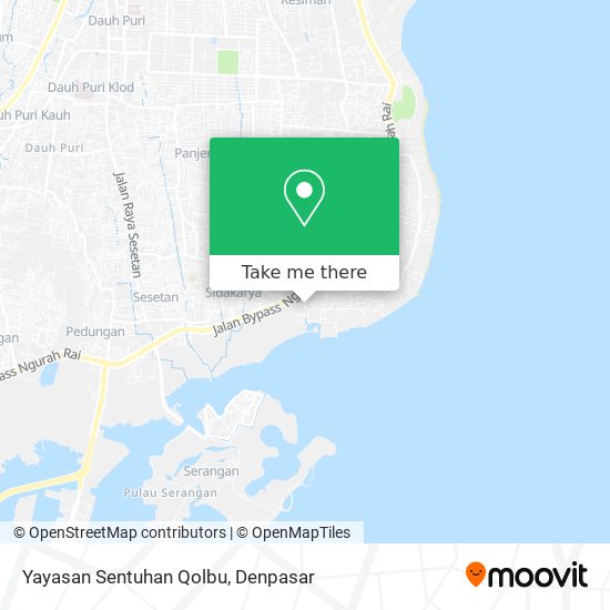 Yayasan Sentuhan Qolbu map