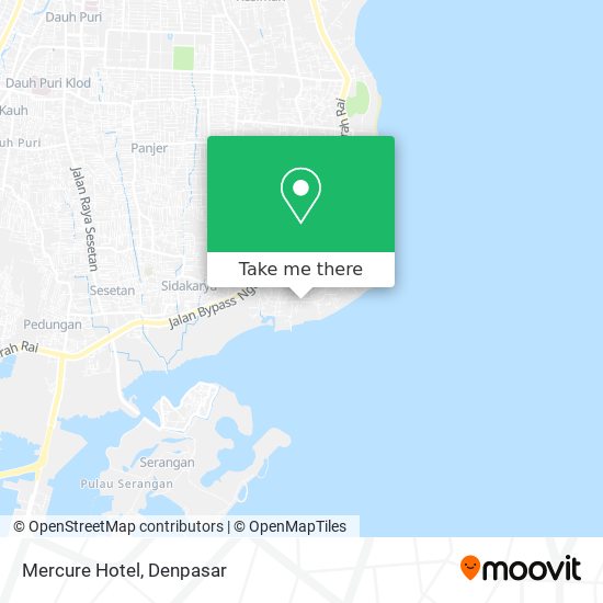 Mercure Hotel map