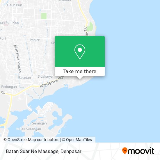 Batan Suar Ne Massage map