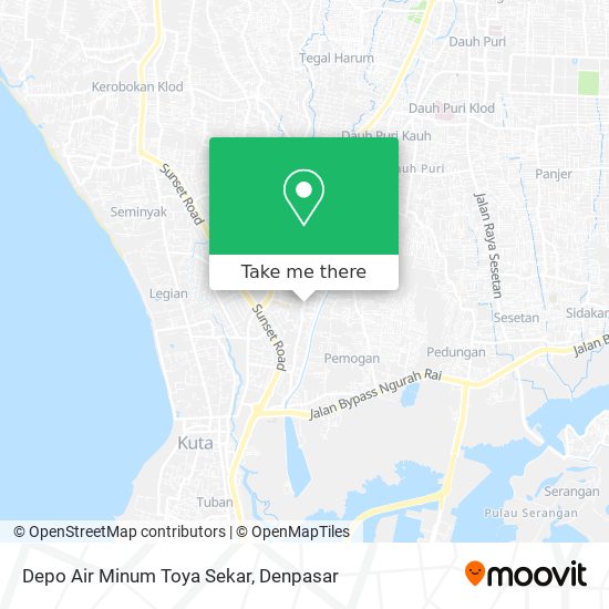 Depo Air Minum Toya Sekar map