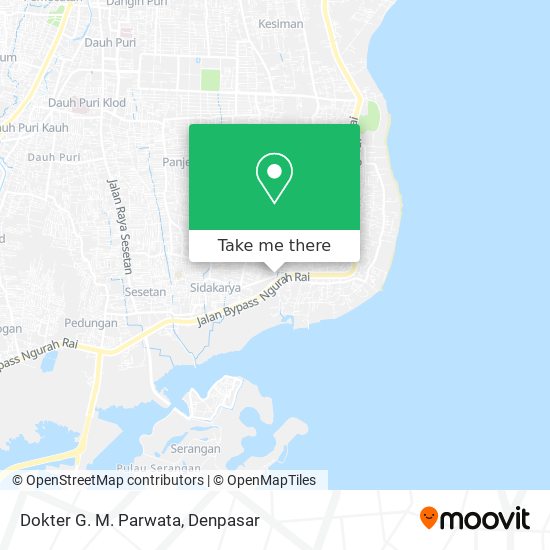 Dokter G. M. Parwata map
