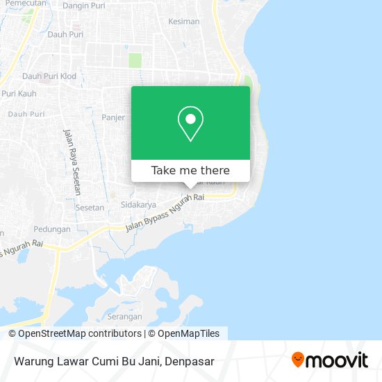 Warung Lawar Cumi Bu Jani map