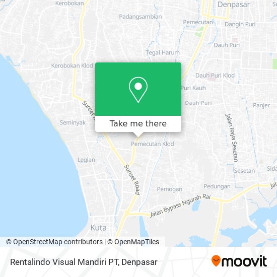 Rentalindo Visual Mandiri PT map