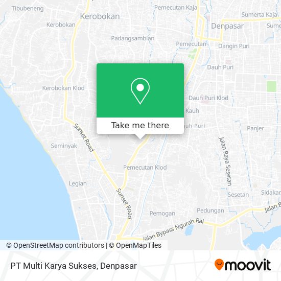 PT Multi Karya Sukses map