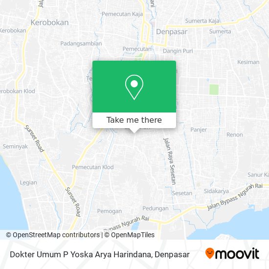 Dokter Umum P Yoska Arya Harindana map