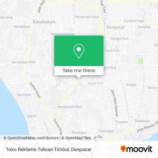 Toko Reklame Tulisan Timbul map