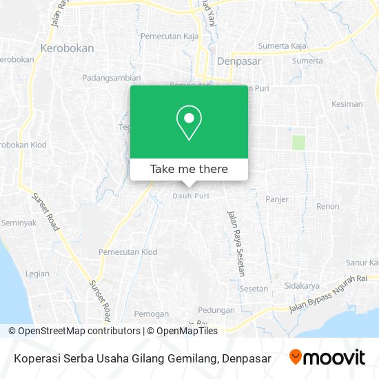 Koperasi Serba Usaha Gilang Gemilang map