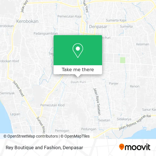 Rey Boutique and Fashion map