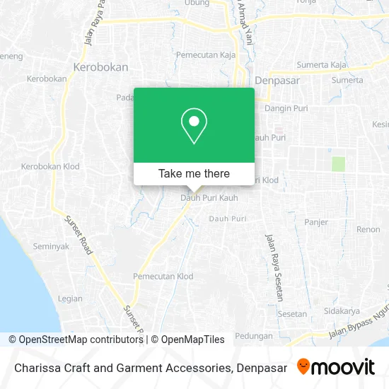 Charissa Craft and Garment Accessories map