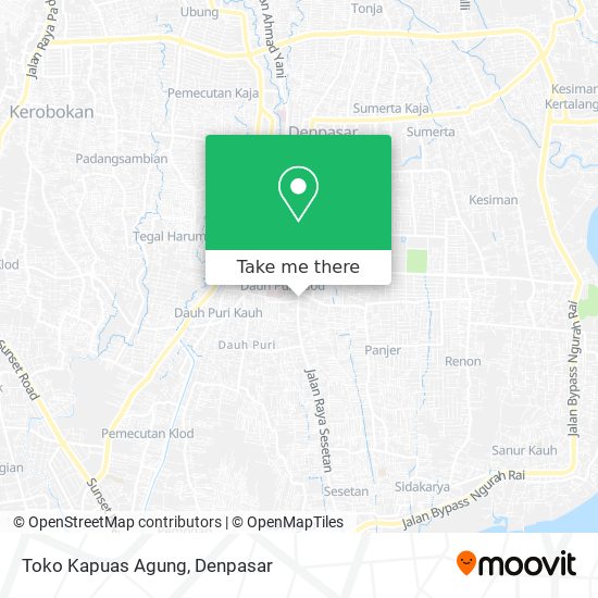 Toko Kapuas Agung map