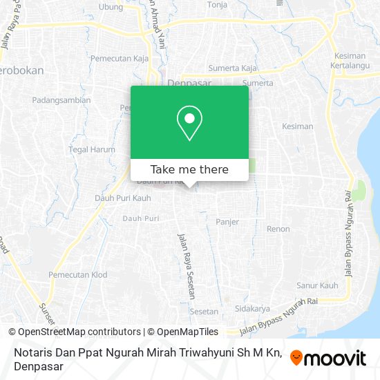 Notaris Dan Ppat Ngurah Mirah Triwahyuni Sh M Kn map