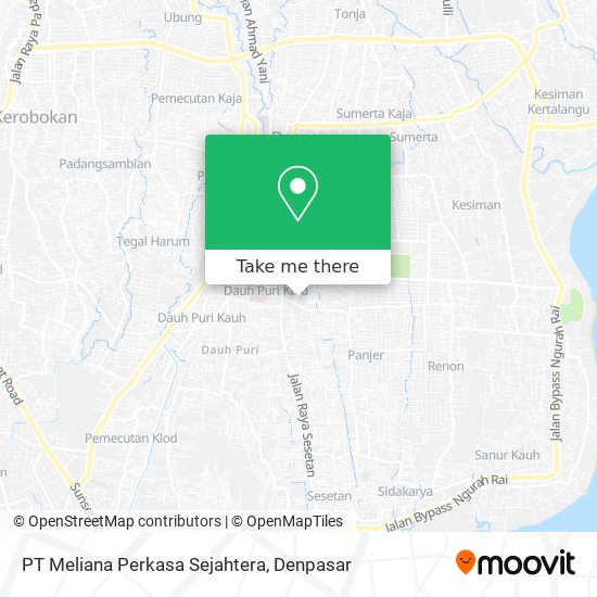 PT Meliana Perkasa Sejahtera map