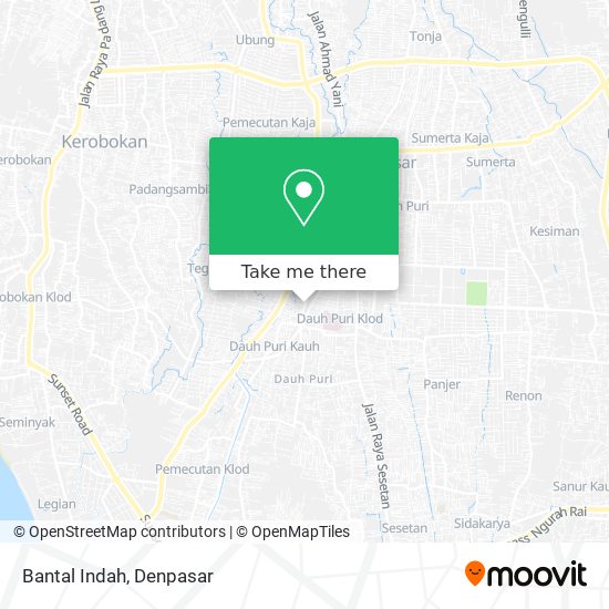 Bantal Indah map