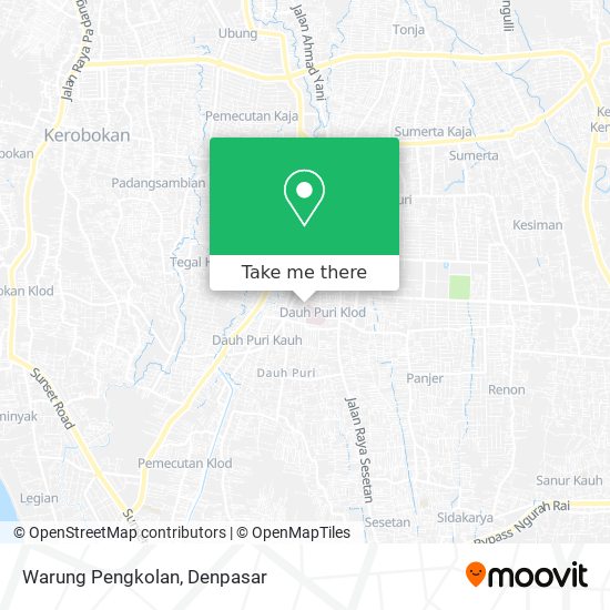 Warung Pengkolan map