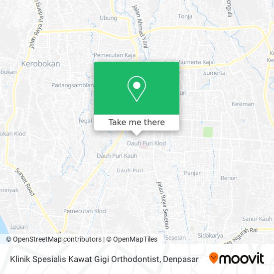 Klinik Spesialis Kawat Gigi Orthodontist map