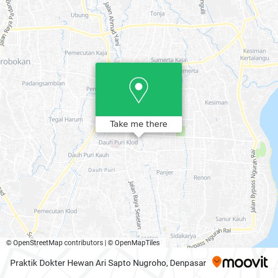 Praktik Dokter Hewan Ari Sapto Nugroho map