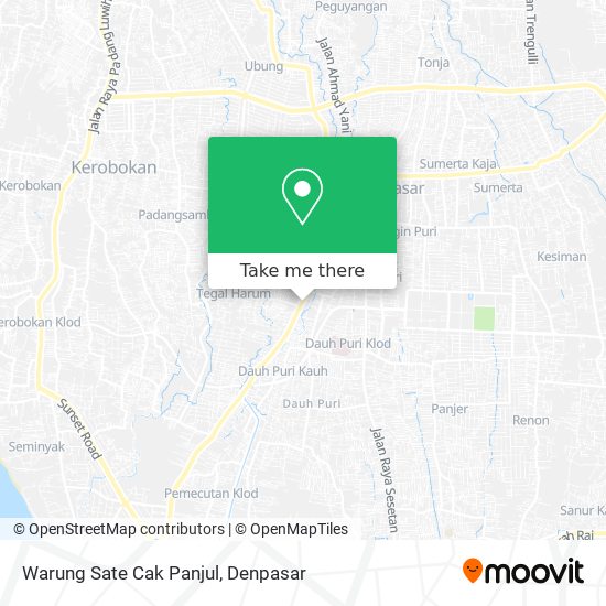 Warung Sate Cak Panjul map