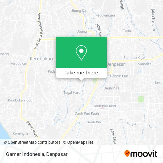 Gamer Indonesia map