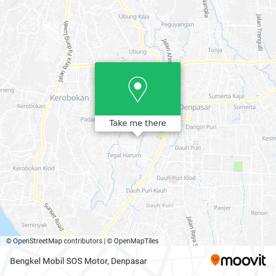 Bengkel Mobil SOS Motor map