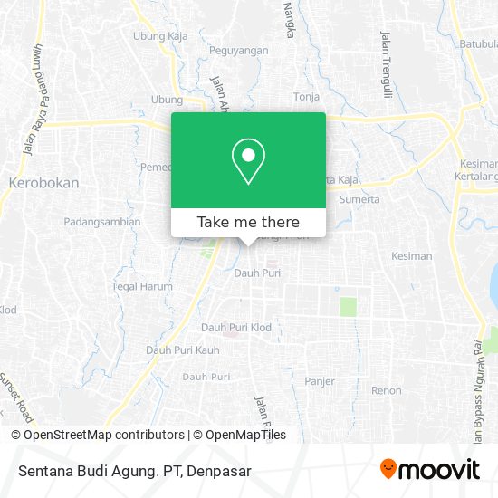 Sentana Budi Agung. PT map