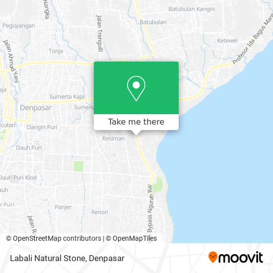 Labali Natural Stone map