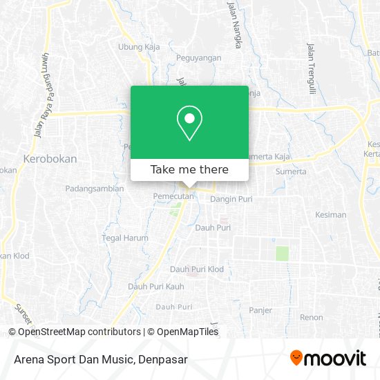 Arena Sport Dan Music map