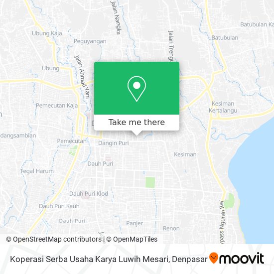 Koperasi Serba Usaha Karya Luwih Mesari map