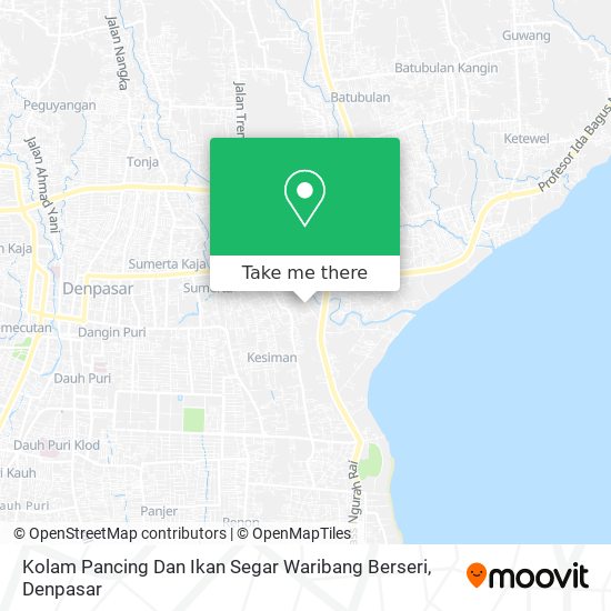 Kolam Pancing Dan Ikan Segar Waribang Berseri map