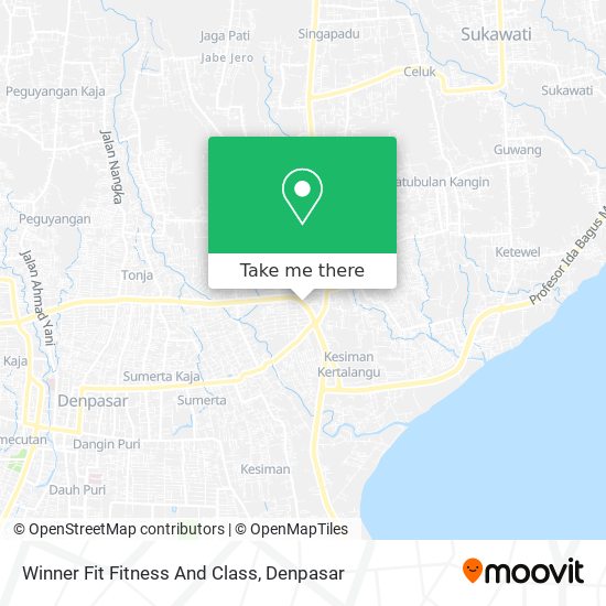 Winner Fit Fitness And Class map