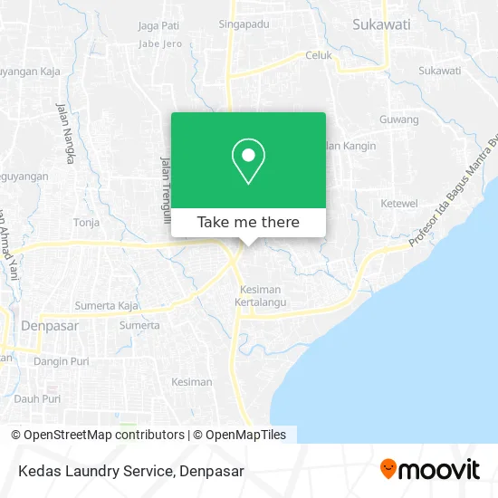Kedas Laundry Service map
