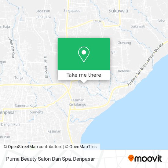 Purna Beauty Salon Dan Spa map